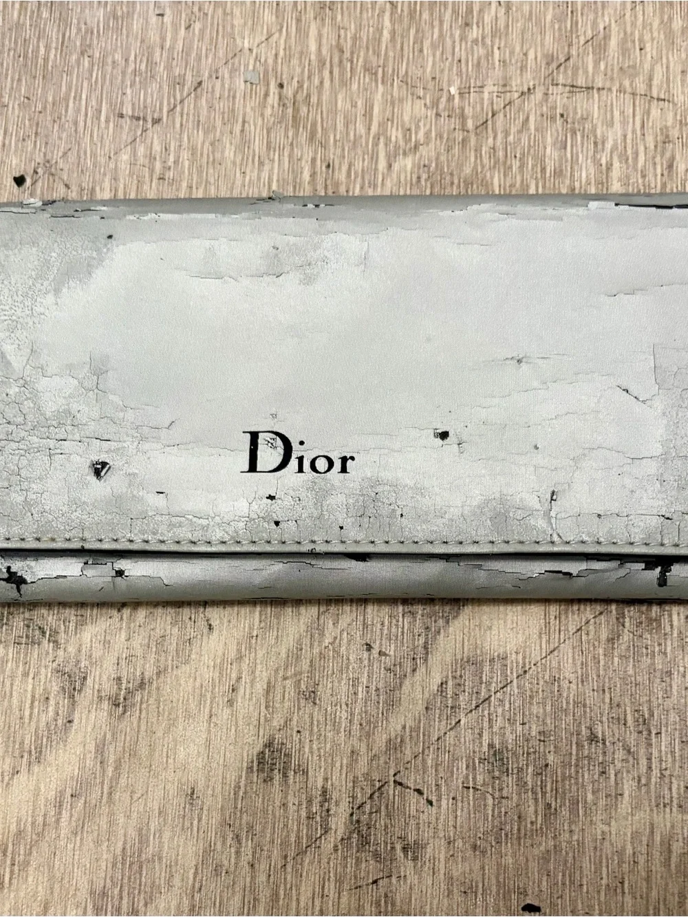 Vintage Christian Dior Swiss Mother of Pearl Watch Box Papers & Ex Strap & Clasp